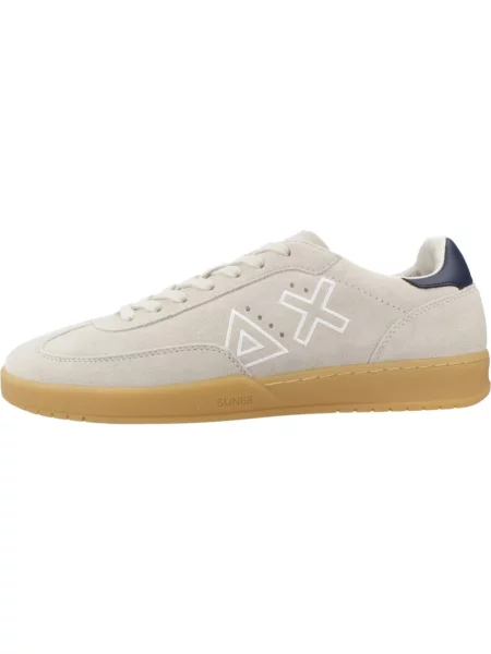 Sneakersy Sun68 zamszowe beżowe