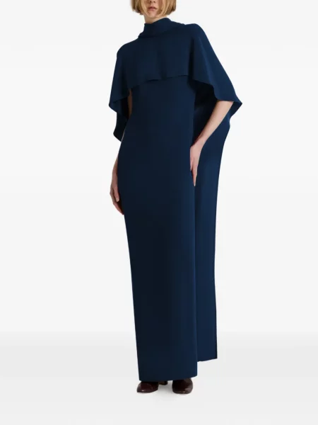 Rochie maxi Alberta Ferretti albastru