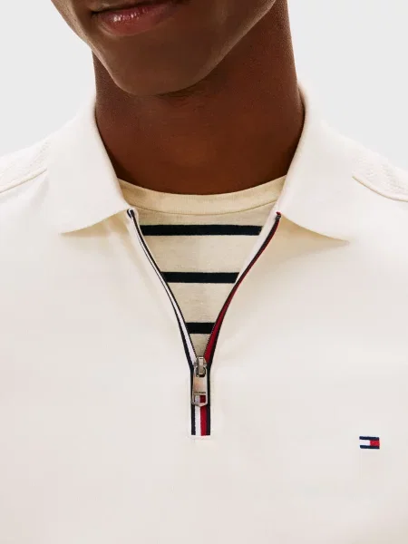 Поло Tommy Hilfiger біле