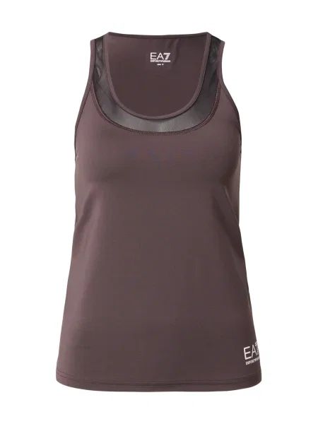 Emporio Armani Tricou tehnic maro