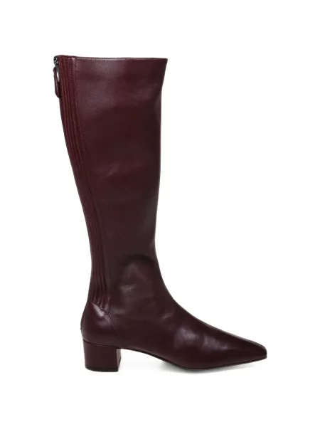 Botine Aquazzura din piele roșu