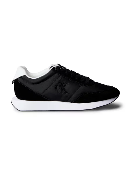 Calvin Klein sneakers RETRO RUNNER LACE UP MG alb