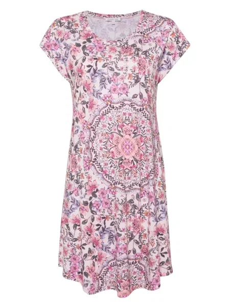 Sukienka Johnny Was garniturowa różowa