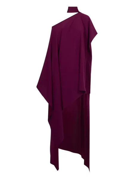 Rochie Taller Marmo cu un umăr gol de costum violet