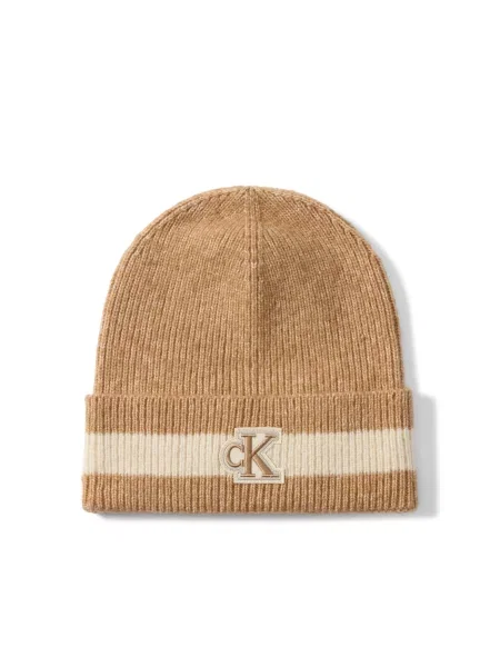 Calvin Klein Căciulă maro / maro cappuccino bej