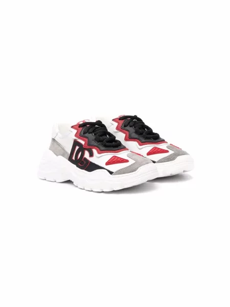 Sneakersy dziecięce Dolce And Gabbana czerwone