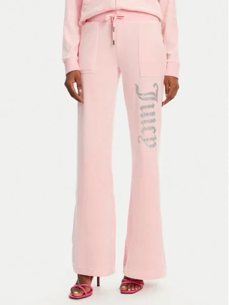 Juicy Couture Teplákové kalhoty Layla růžová