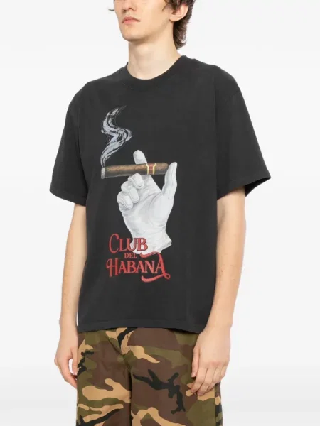 Tricou Melt cu imagine negru
