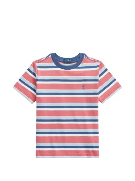 Koszulka polo dziecięca Polo Ralph Lauren czerwona