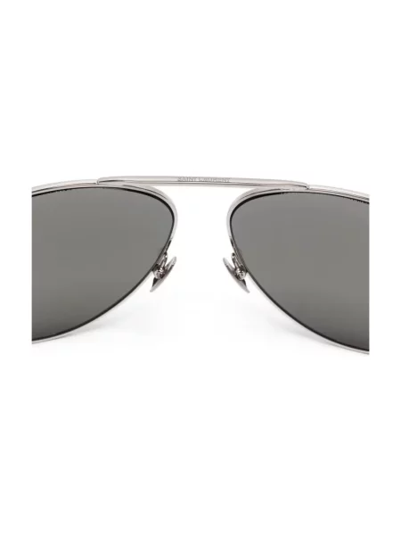 Okulary przeciwsłoneczne Saint Laurent szare