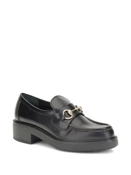 Pantofi loafer Gucci cu platformă negru