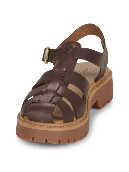 Pantofi Timberland streetstyle cu strasuri maro