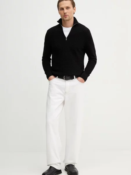 BOSS sweter H-Ulicio czarny