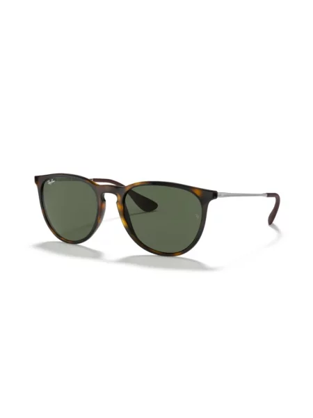 Okulary przeciwsłoneczne Ray-Ban Erika Classic light havana/green zielone