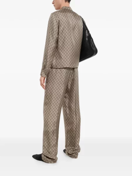 Pantaloni Gucci de mătase