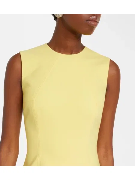 Rochie de cocktail Emilia Wickstead galben