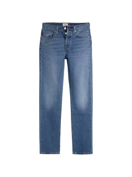 Blugi drepți Levi's® cu talie înaltă albastru