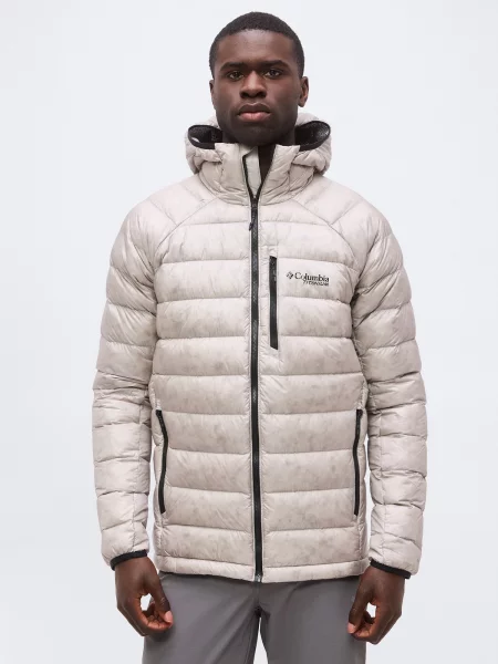 COLUMBIA Outdoorová bunda Arctic Crest™ svetlosivá