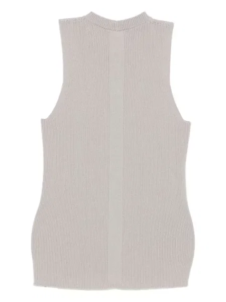 Vestă Rick Owens de lână gri