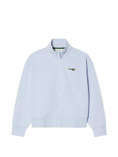 Kołnierzykowy bluza rozpinana Lacoste niebieska