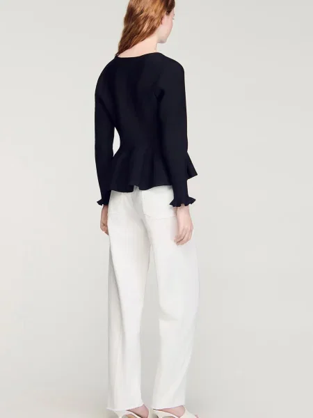 Кардиган Sandro чорний