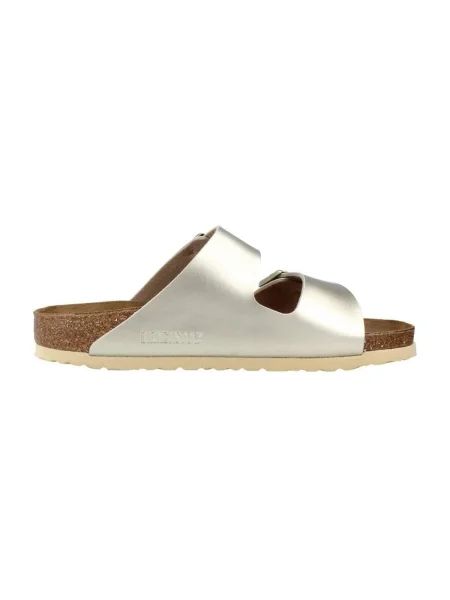 Šľapky BIRKENSTOCK Arizona BF Narrow electric metallic gold