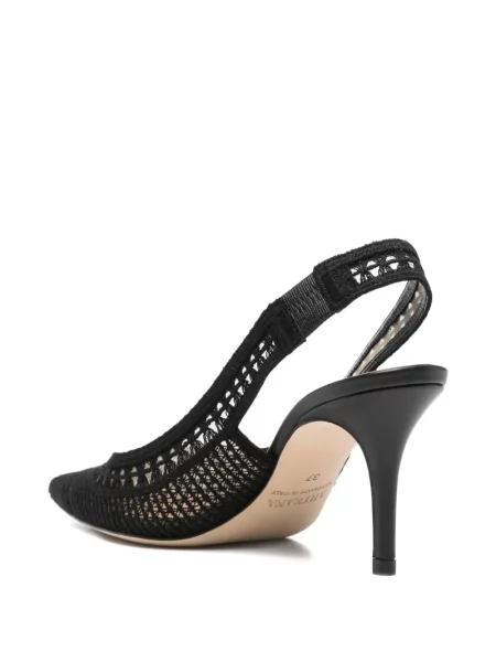 Pantofi cu toc Arteana slingback negru