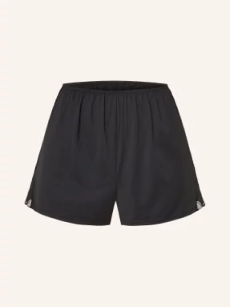 Falke Szorty Do Spania Delicate Touch schwarz czarne