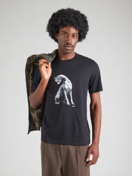 HUGO Tricou Didug negru