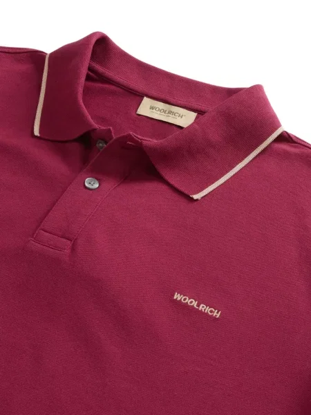 Tricou polo Woolrich roșu