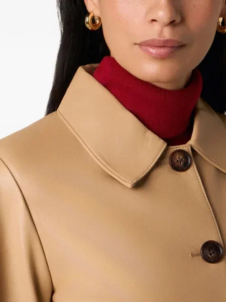 Gulerat geanta de piele Brooks Brothers