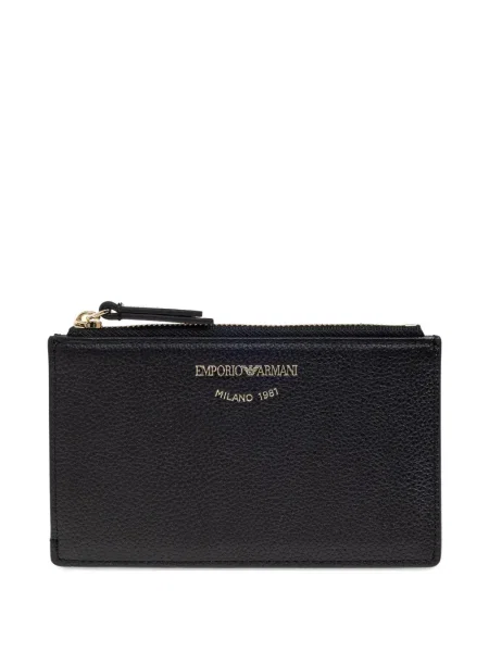 Portofel Emporio Armani din piele negru