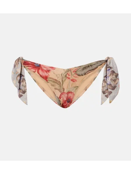 Bikini Zimmermann z kokardką w kwiatki