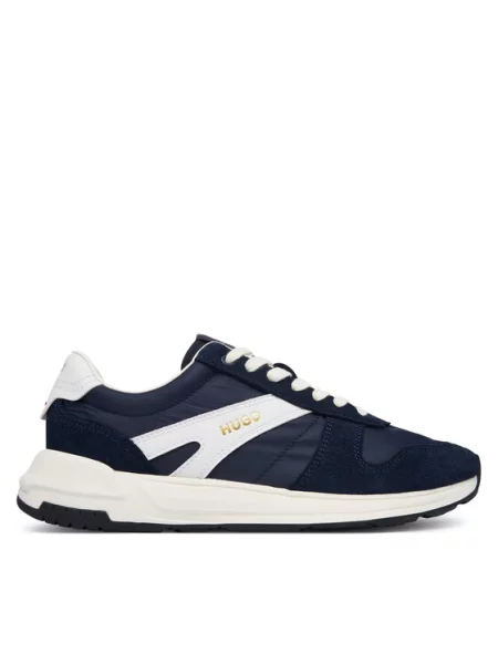 HUGO Sneakersy Tmavomodrá modrá