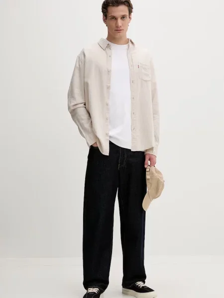 Levi's srajca SUNSET 1 POCKET bež