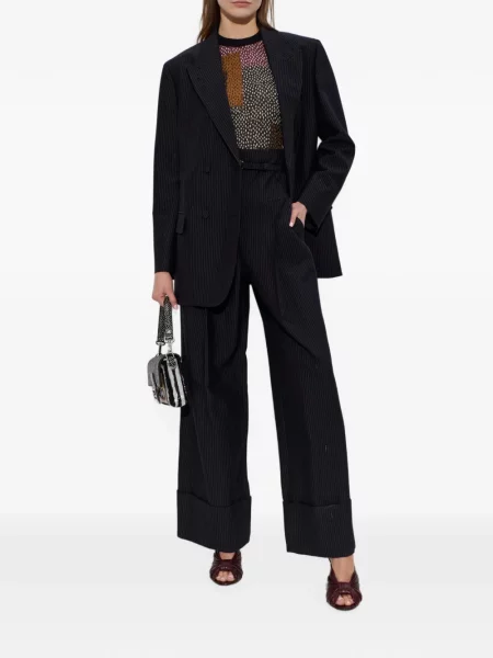 Pantaloni Fendi negru