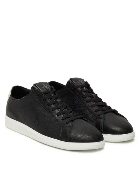 Laisvalaikio batai Calvin Klein Jeans Low Profile Cupsole Tmb Lth juoda