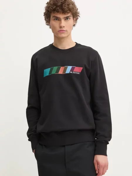 Суитчър Ps Paul Smith с принт черно