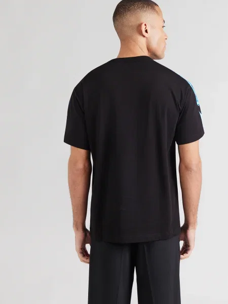 Versace Jeans Couture Tricou albastru aqua negru