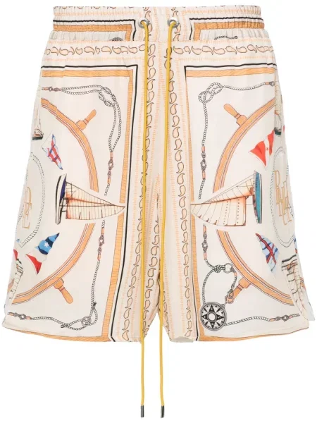 Pantaloni scurți Rhude de mătase