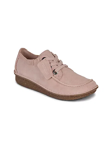 Nizki čevlji Clarks Funny Dream Roza bež