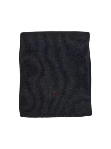 Koszulka polo Ralph Lauren z logo szara