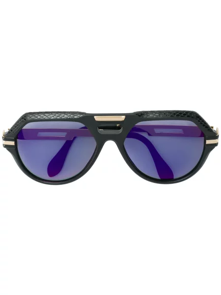Ochelari de soare Cazal din piele negru