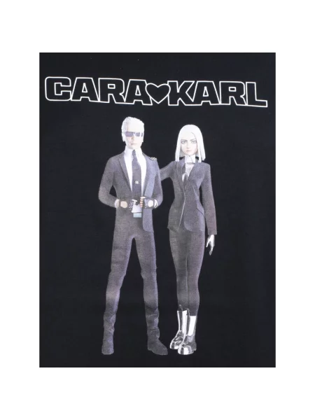 Koszulka Karl Lagerfeld czarna