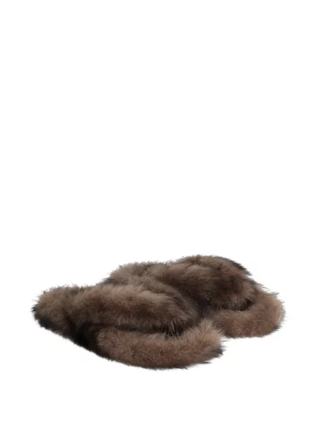 Șlapi Dolce & Gabbana maro