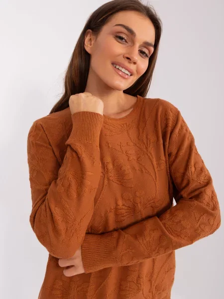 Pulover Fashionhunters maro