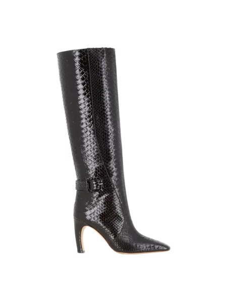 Botki Malone Souliers skórzane brązowe