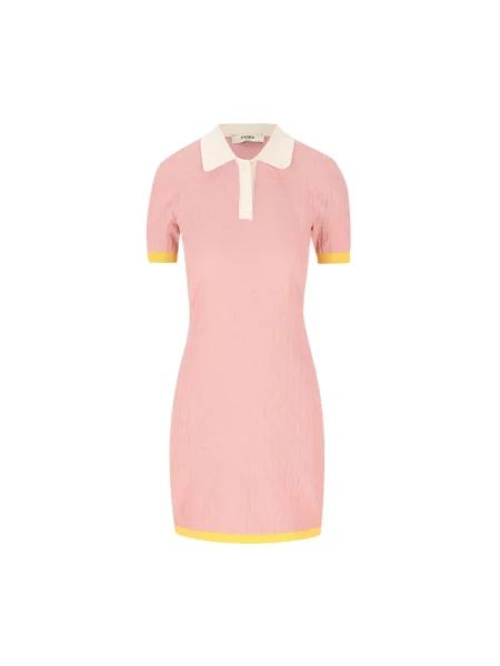 Sukienka Fendi różowa