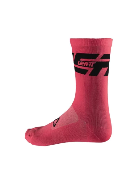 Skarpety rowerowe LEATT Socks MTB Endurance różowe