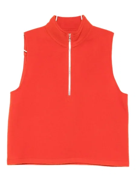 Vestă Rier de lână portocaliu